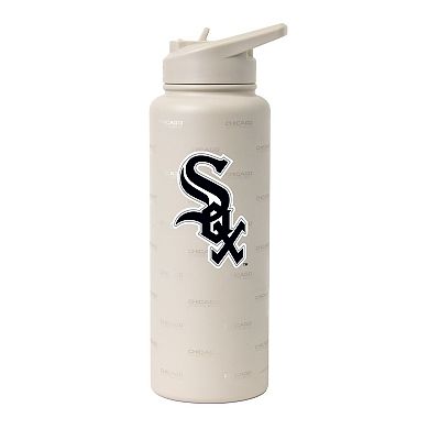 Logo Brands Chicago White Sox 34oz. Sand Ghost Quencher Bottle