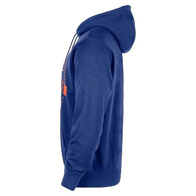 Men's Nike Blue New York Knicks 2025/26 Authentic Practice Club Pullover Hoodie
