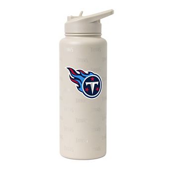 Logo Brands Tennessee Titans 34oz. Sand Ghost Quencher Bottle