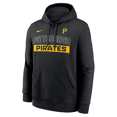 Men's Nike Black Pittsburgh Pirates Primetime Club Hoodie