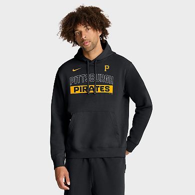Men's Nike Black Pittsburgh Pirates Primetime Club Hoodie