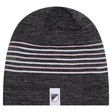 Men's New Era Black Inter Miami CF 2026 Kickoff Knit Beanie