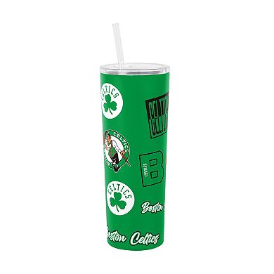 Logo Brands Boston Celtics 30oz Dreamweave Straw Tumbler