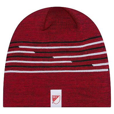 Men's New Era Red New York Red Bulls 2026 Kickoff Knit Beanie
