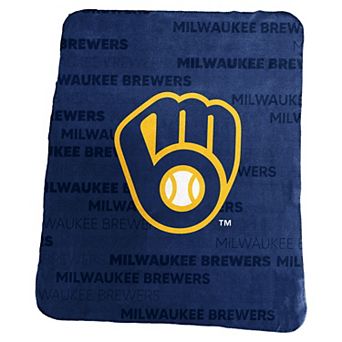 Milwaukee Brewers Classic Fleece Throw Blanket