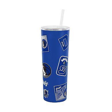 Logo Brands Dallas Mavericks 30oz Dreamweave Straw Tumbler