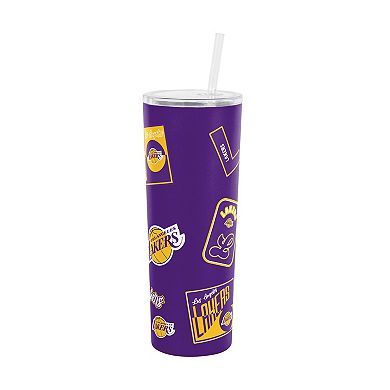 Logo Brands Los Angeles Lakers 30oz Dreamweave Straw Tumbler