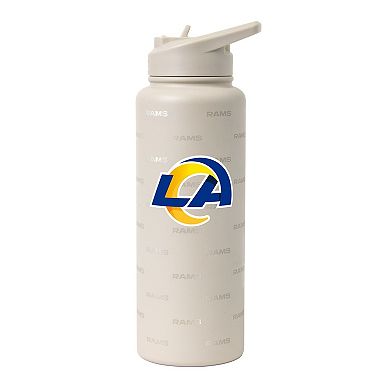 Logo Brands Los Angeles Rams 34oz. Sand Ghost Quencher Bottle