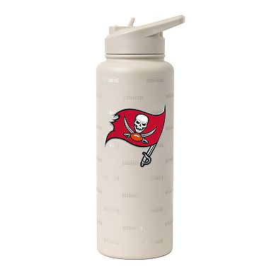 Logo Brands Tampa Bay Buccaneers 34oz. Sand Ghost Quencher Bottle