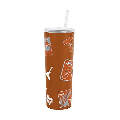 Logo Brands Texas Longhorns 30oz Dreamweave Straw Tumbler