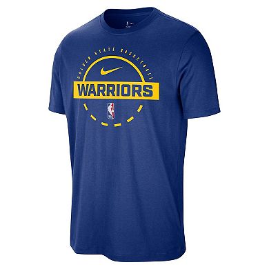 Men's Nike Royal Golden State Warriors Authentic Practice T-Shirt