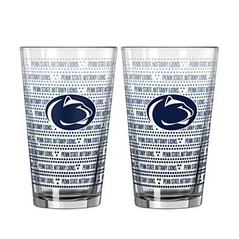 Logo Brands Penn State Nittany Lions Two-Pack Chant Fade 16oz. Pint Glass Set