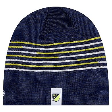 Men's New Era Navy Nashville SC 2026 Kickoff Knit Beanie