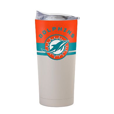 Miami Dolphins 20oz. Horizon Powder Coat Tumbler