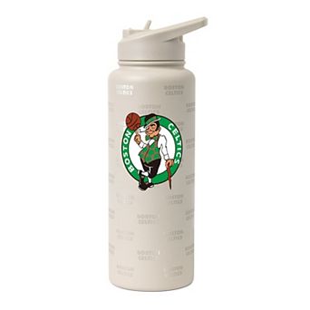 Logo Brands Boston Celtics 34oz. Sand Ghost Quencher Bottle