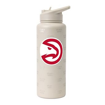 Logo Brands Atlanta Hawks 34oz. Sand Ghost Quencher Bottle