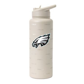 Logo Brands Philadelphia Eagles 34oz. Sand Ghost Quencher Bottle
