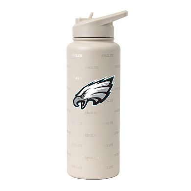Logo Brands Philadelphia Eagles 34oz. Sand Ghost Quencher Bottle