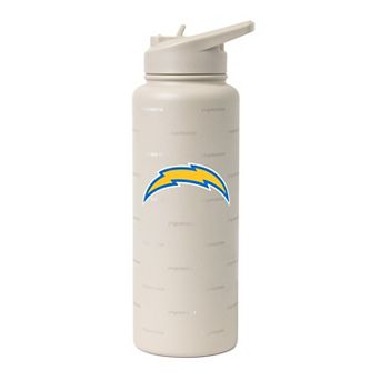 Logo Brands Los Angeles Chargers 34oz. Sand Ghost Quencher Bottle