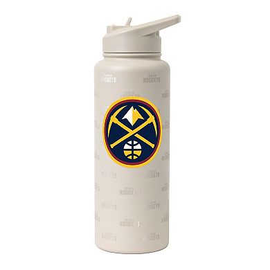 Logo Brands Denver Nuggets 34oz. Sand Ghost Quencher Bottle
