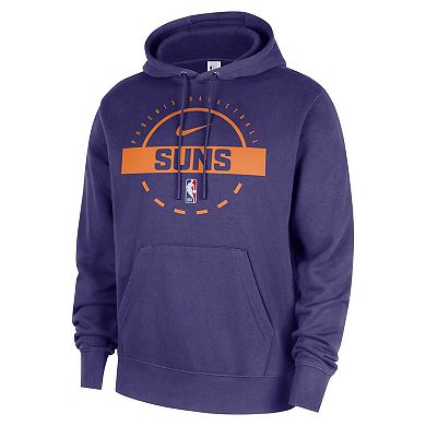 Men's Nike Purple Phoenix Suns 2025/26 Authentic Practice Club Pullover Hoodie