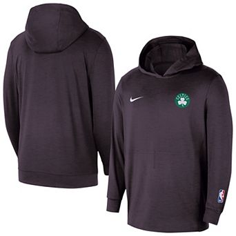 Men's Nike Black Boston Celtics Authentic Practice Yoga Restore Dri-Fit Pullover Hoodie