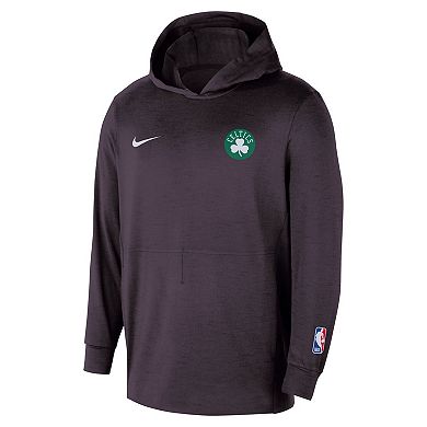 Men's Nike Black Boston Celtics Authentic Practice Yoga Restore Dri-Fit Pullover Hoodie