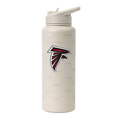 Logo Brands Atlanta Falcons 34oz. Sand Ghost Quencher Bottle