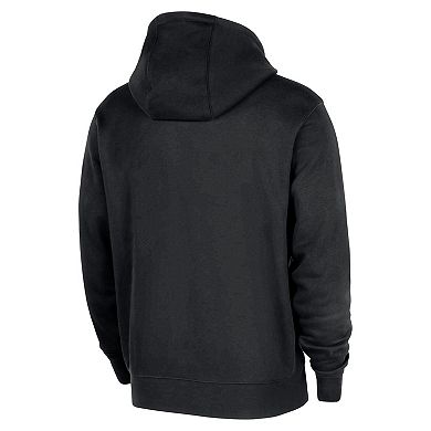 Men's Nike Black Portland Trail Blazers 2025/26 Authentic Practice Club Pullover Hoodie