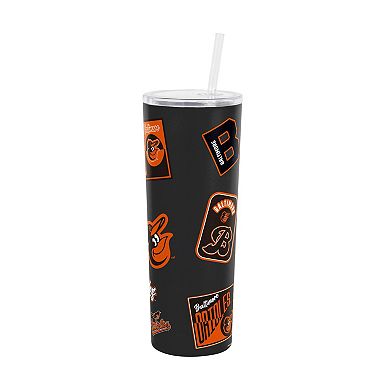 Logo Brands Baltimore Orioles 30oz Dreamweave Straw Tumbler