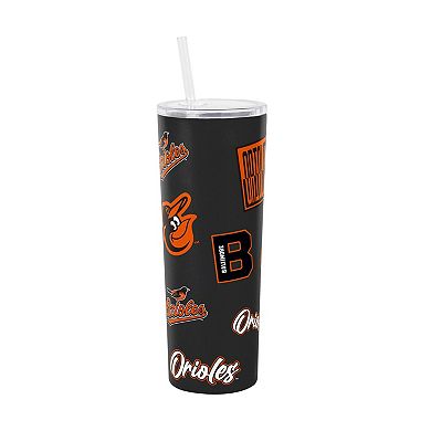 Logo Brands Baltimore Orioles 30oz Dreamweave Straw Tumbler