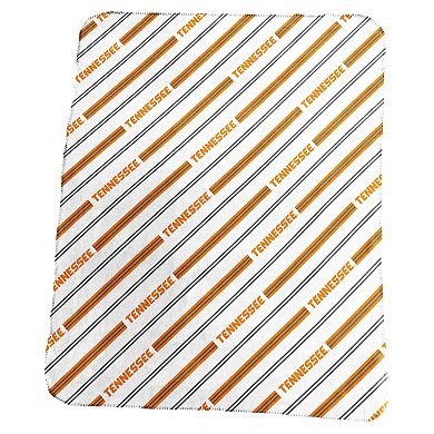 Tennessee Volunteers Classic Vertical Stripe Fleece Throw Blanket