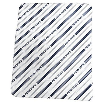 Penn State Nittany Lions Classic Vertical Stripe Fleece Throw Blanket