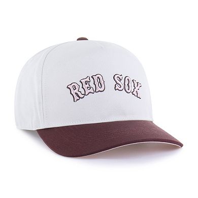 Unisex '47 Stone/Burgundy Boston Red Sox Love Letter Adjustable Hitch Hat