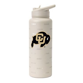 Logo Brands Colorado Buffaloes 34oz. Sand Ghost Quencher Bottle