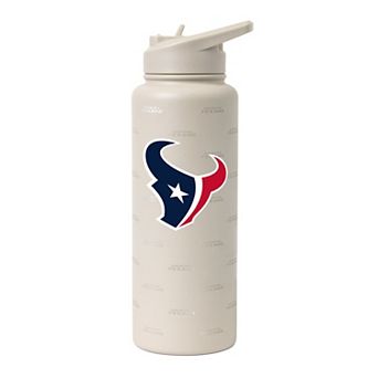 Logo Brands Houston Texans 34oz. Sand Ghost Quencher Bottle