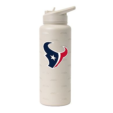 Logo Brands Houston Texans 34oz. Sand Ghost Quencher Bottle
