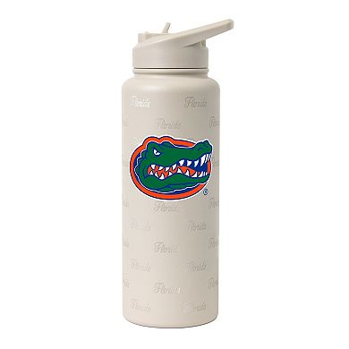 Logo Brands Florida Gators 34oz. Sand Ghost Quencher Bottle