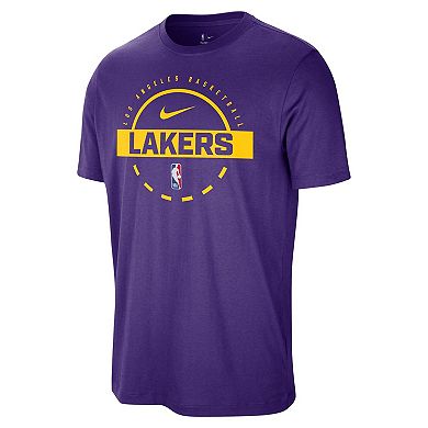 Men's Nike Purple Los Angeles Lakers Authentic Practice T-Shirt