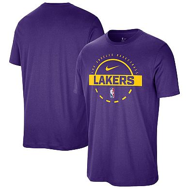 Men's Nike Purple Los Angeles Lakers Authentic Practice T-Shirt