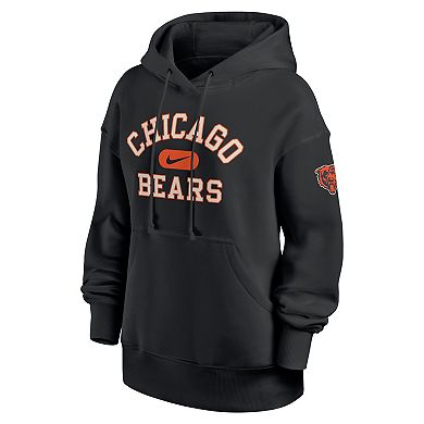 Women's Nike Black Chicago Bears Oversized Legacy Phoenix Hoodie