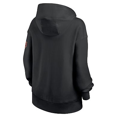Women's Nike Black Chicago Bears Oversized Legacy Phoenix Hoodie
