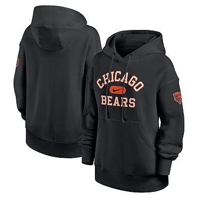 Women's Nike Black Chicago Bears Oversized Legacy Phoenix Hoodie