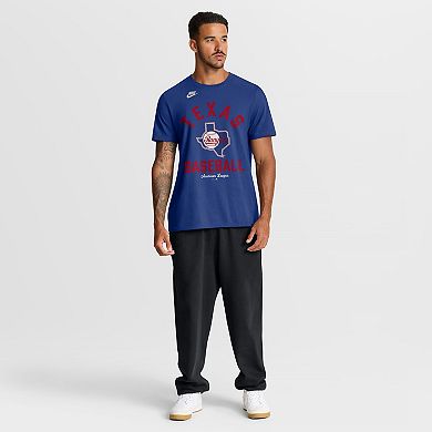 Men's Nike Royal Texas Rangers Cooperstown Collection T-Shirt