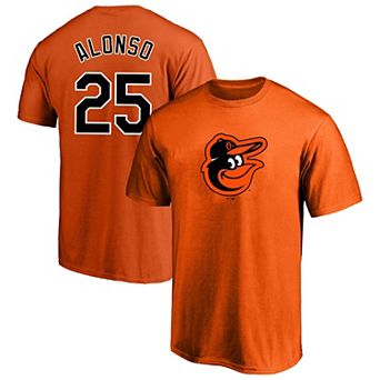 Men's Profile Pete Alonso Orange Baltimore Orioles Big & Tall Name & Number T-Shirt