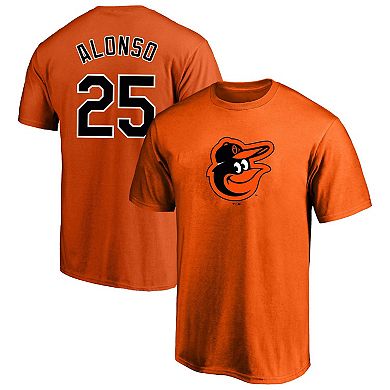 Men's Profile Pete Alonso Orange Baltimore Orioles Big & Tall Name & Number T-Shirt