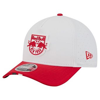 Men's New Era White New York Red Bulls 2026 MLS Kick Off 9FORTY M-Crown A-Frame Adjustable Hat