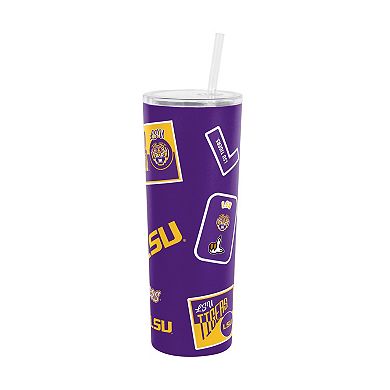 Logo Brands LSU Tigers 30oz Dreamweave Straw Tumbler