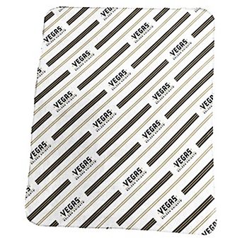 Vegas Golden Knights Classic Vertical Stripe Fleece Throw Blanket