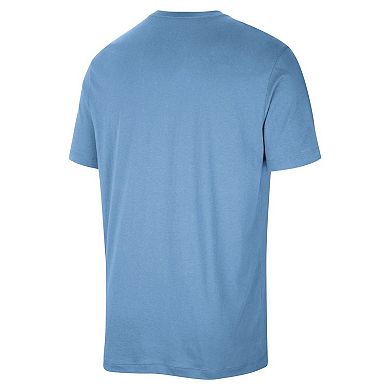 Men's Nike Light Blue Memphis Grizzlies Authentic Practice T-Shirt